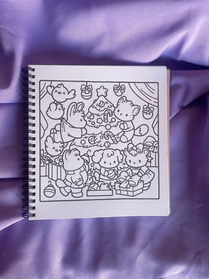 🎄 Merry Christmas – Cozy Coloring Book 🎄