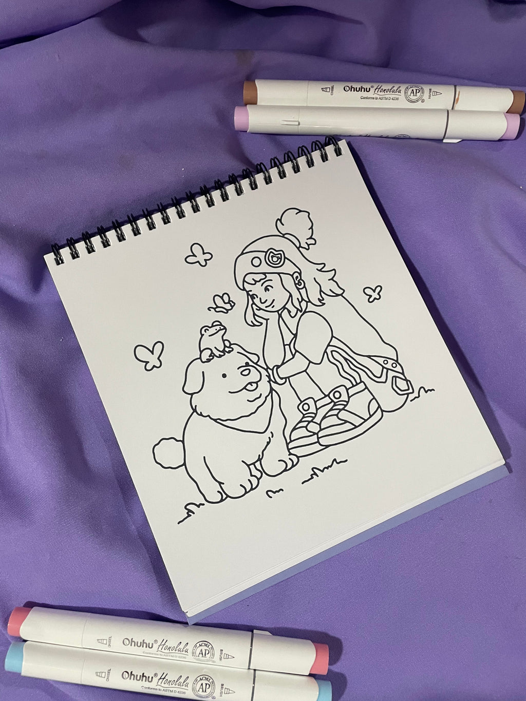 💕 Girl Fashion – Coloring Book ✨
