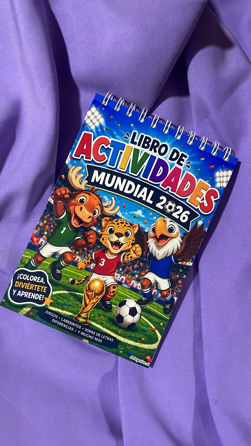 Libro de Actividades Mundial 2026 ⚽🏆
