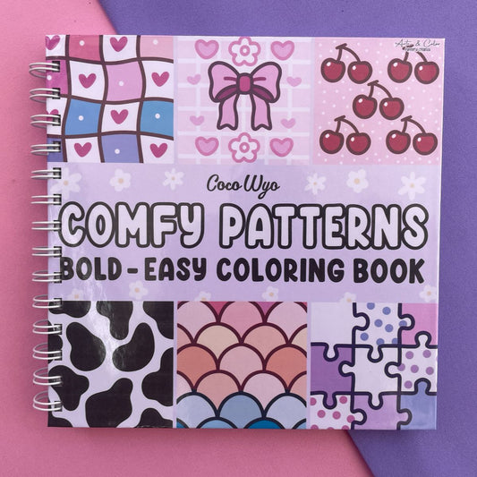 COMFY PATTERNS Libro para colorear