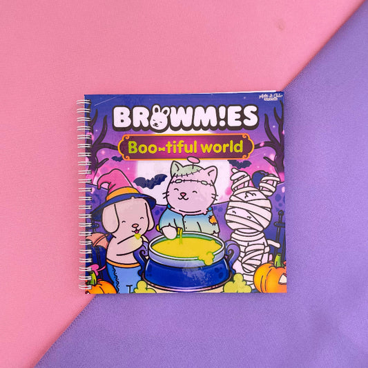 BROWMIES BOO-TIFUL WORLD Libro para colorear