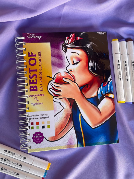 Libro para colorear Disney “Best Of - Les Grands Classiques”