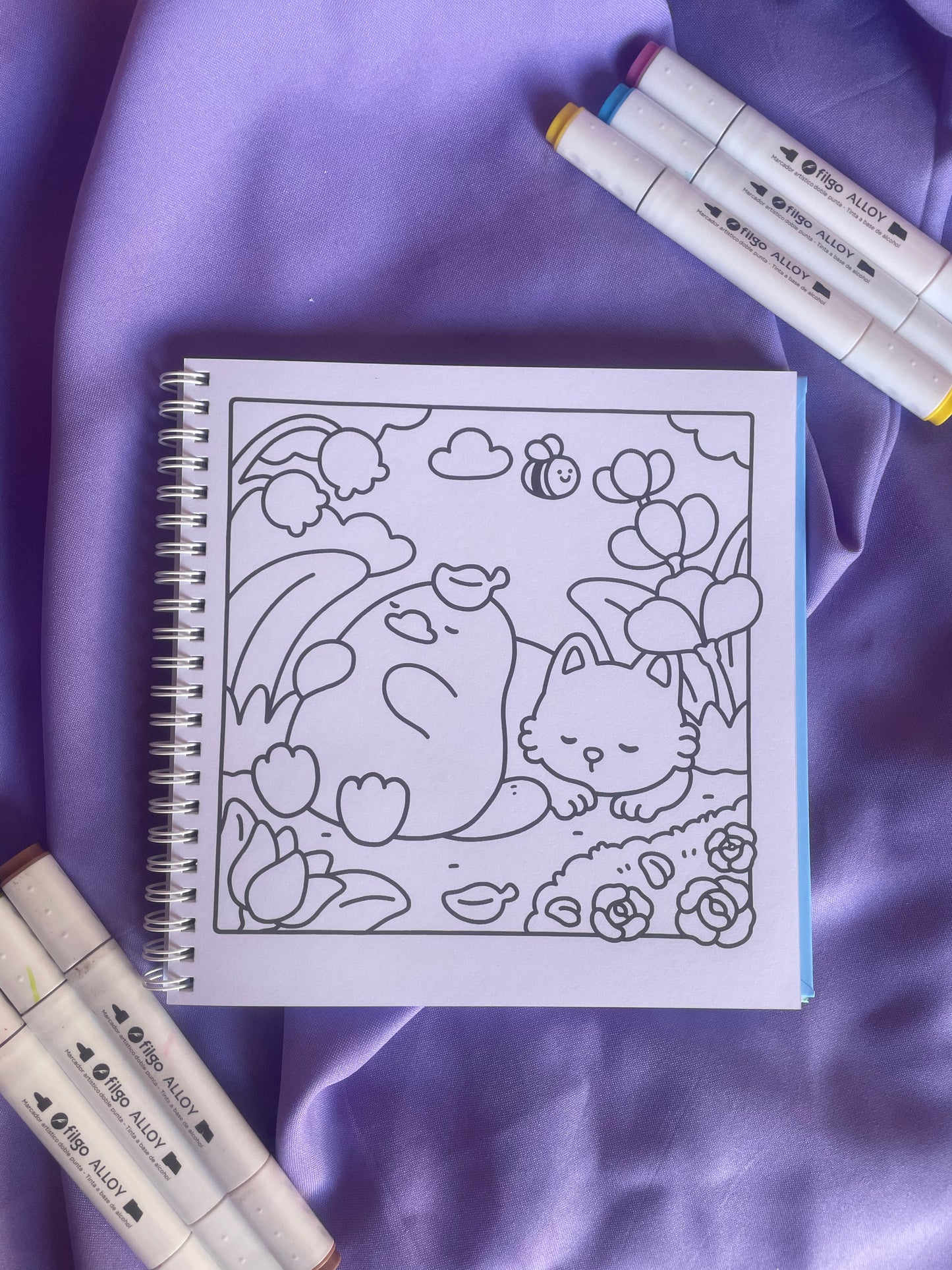 ✨🦆 Duck’s Life – A Cute and Cozy Coloring Book 🌸✨