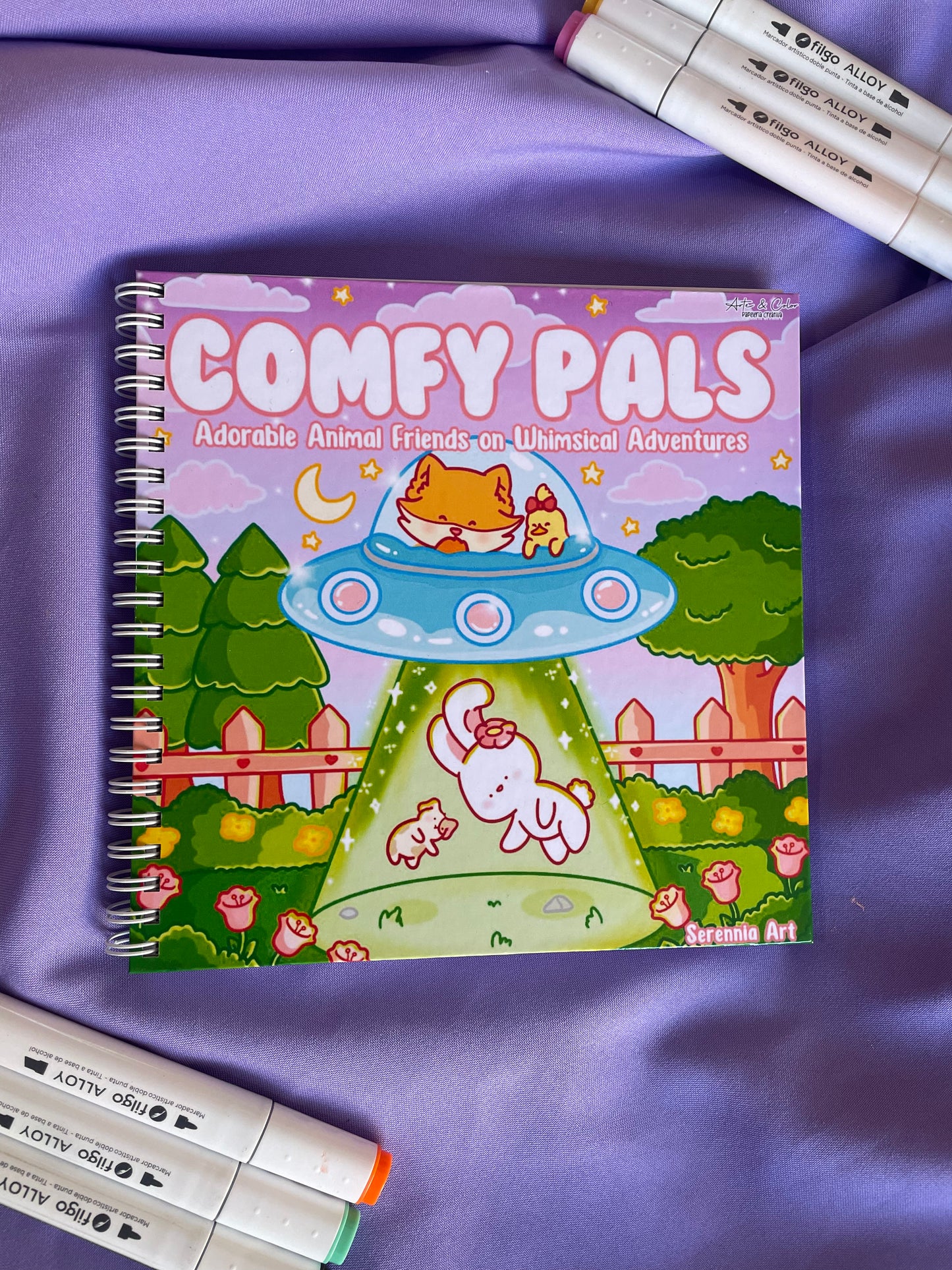 🌙 Comfy Pals – Adorable Animal Friends on Whimsical Adventures