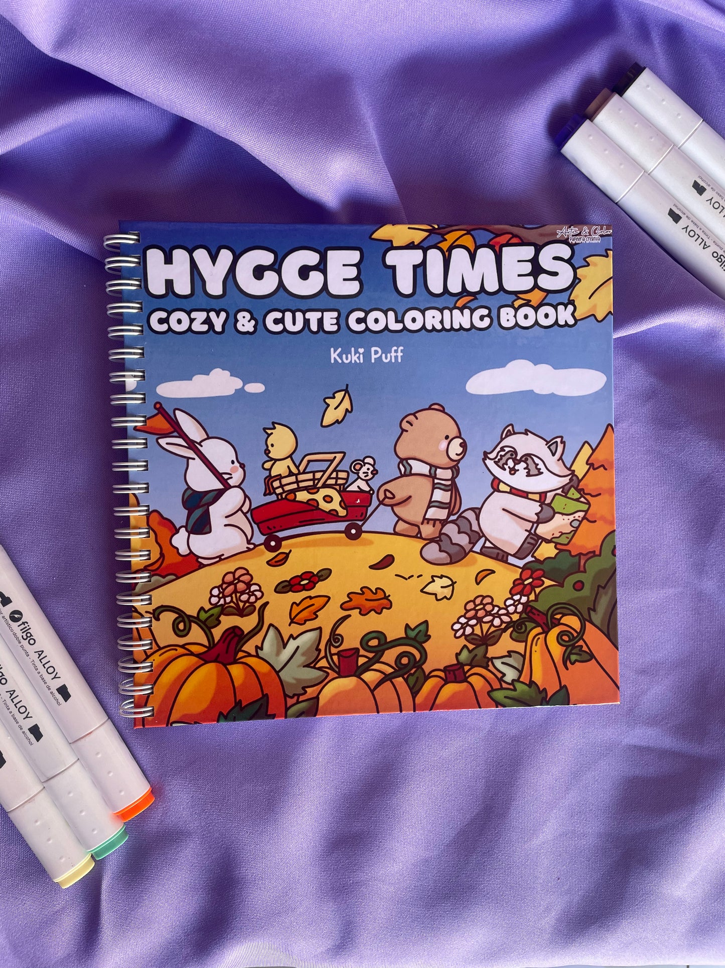 🍂🐻 Hygge Times – Cozy & Cute Coloring Book 🐇🍁