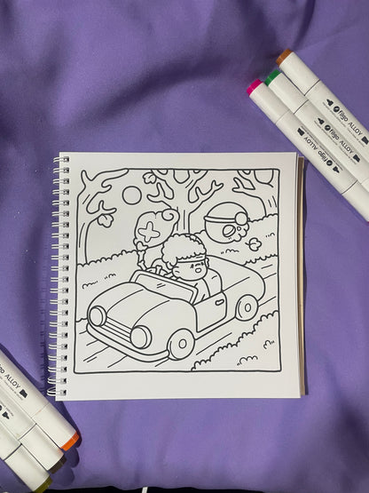 👻Kooky Spooky – A Cute and Cozy Coloring Book