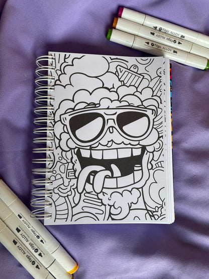 🎨🔥 Biblia del Graffiti – Más de 120 dibujos listos para colorear 💣
