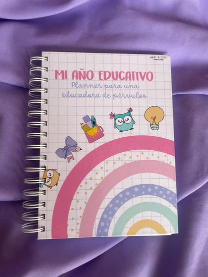 🌈 Mi Año Educativo – Planner para Educadora de Párvulos