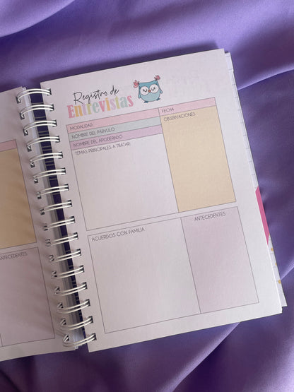 🌈 Mi Año Educativo – Planner para Educadora de Párvulos