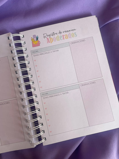 🌈 Mi Año Educativo – Planner para Educadora de Párvulos