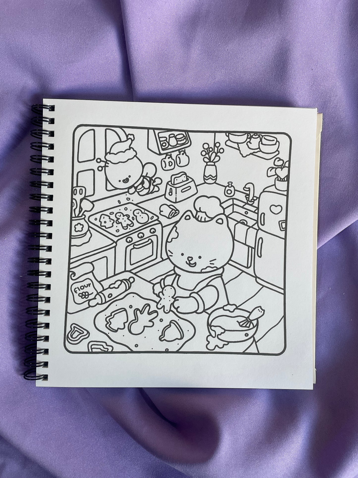🔥🎄 Cozy Buddies – Comfy & Cute Coloring Book ✨🐸🐻