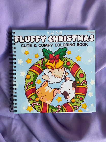 🎀✨ Fluffy Christmas – Cute & Comfy Coloring Book 🐑🎄