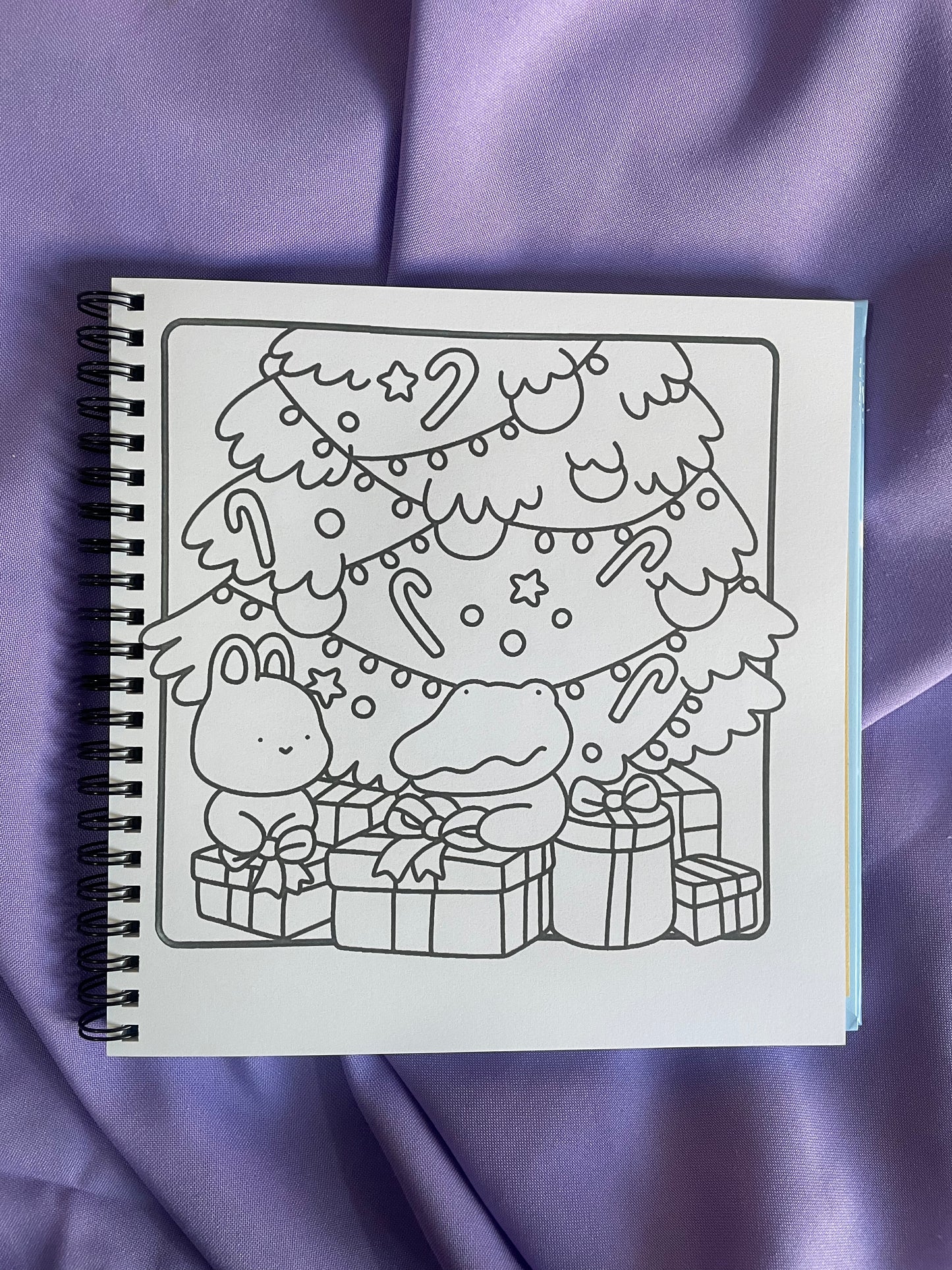 🎀✨ Fluffy Christmas – Cute & Comfy Coloring Book 🐑🎄