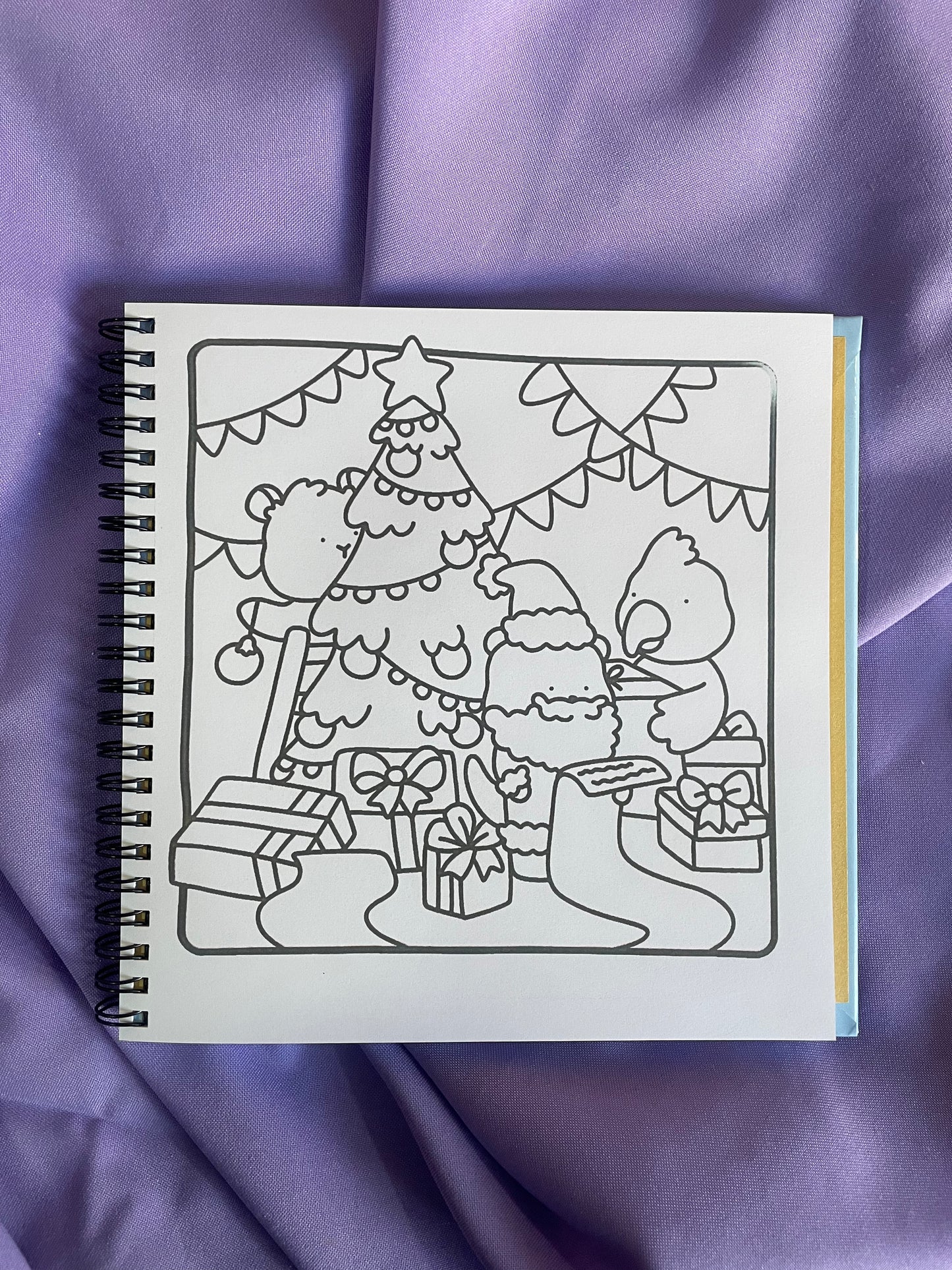🎀✨ Fluffy Christmas – Cute & Comfy Coloring Book 🐑🎄