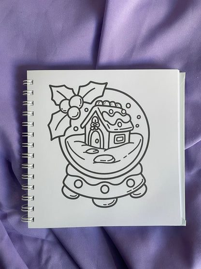 🎄✨ Christmas – Bold and Easy Coloring Book ✨🎁