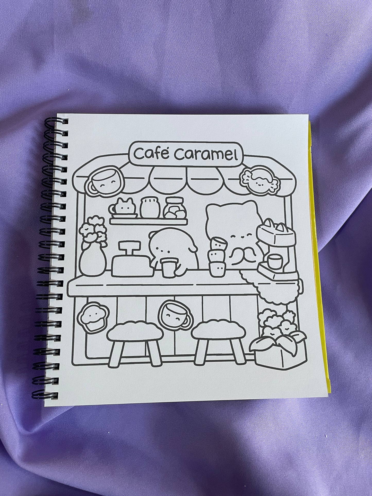 🌸 Kawaii Daydream – Cute Coloring Book 🍞💭