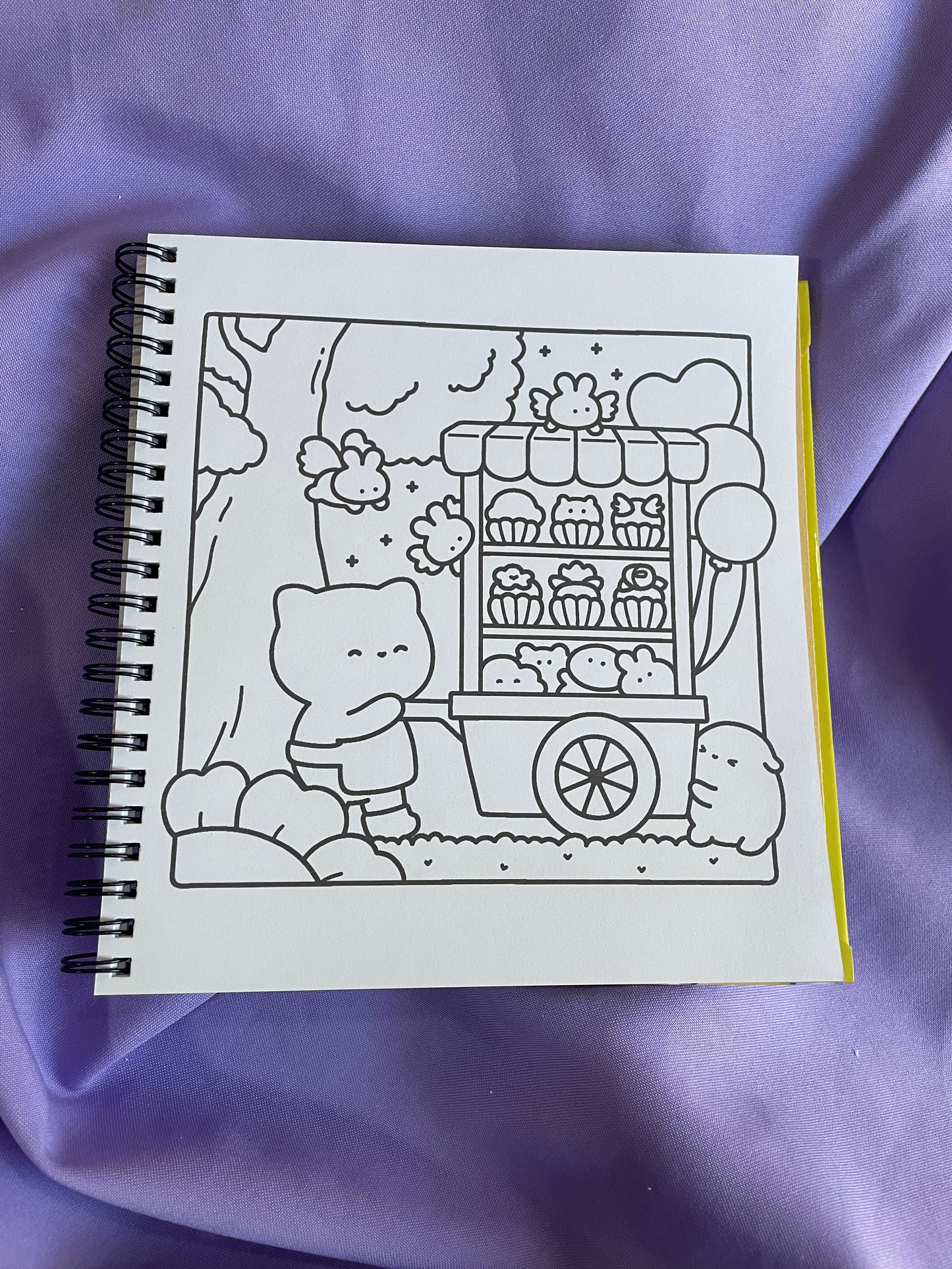 🌸 Kawaii Daydream – Cute Coloring Book 🍞💭