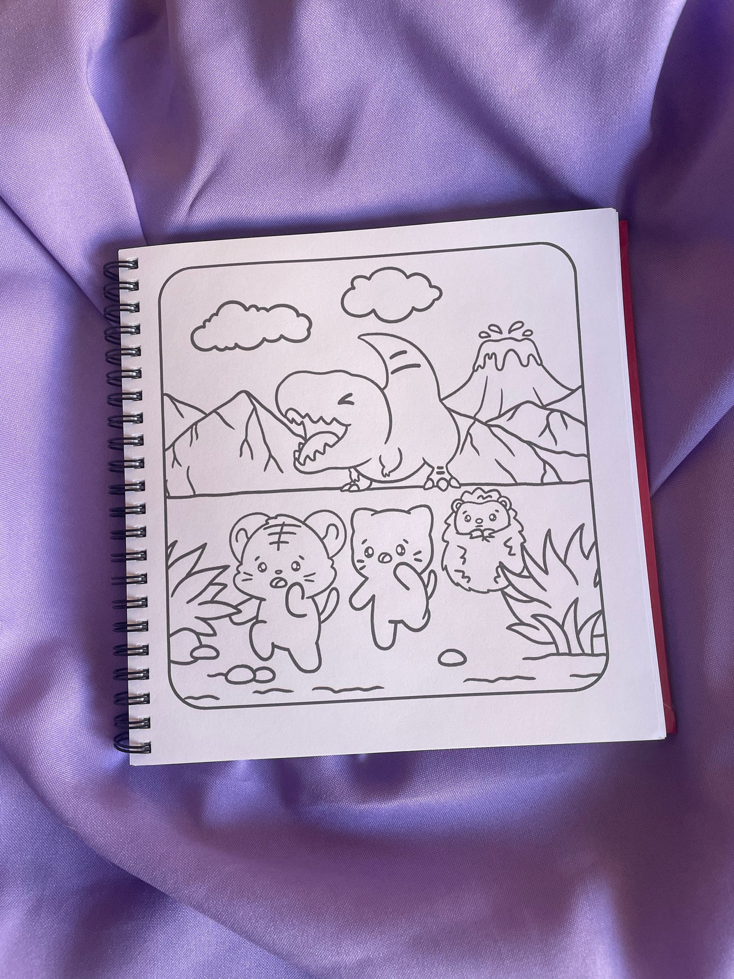 ✨ PAWS IN HOLLYWOOD – Cute & Cozy Coloring Book 🎬🐾