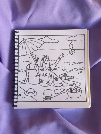 💞 BESTIE MOMENTS – Cute & Girly Coloring Book 🌸✨