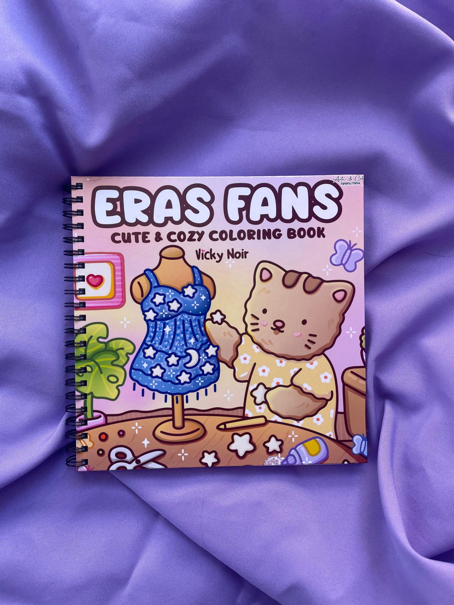 ✨ ERAS FANS – Cute & Cozy Coloring Book ✨