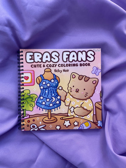 ✨ ERAS FANS – Cute & Cozy Coloring Book ✨