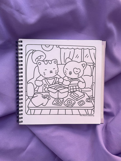 ✨ ERAS FANS – Cute & Cozy Coloring Book ✨