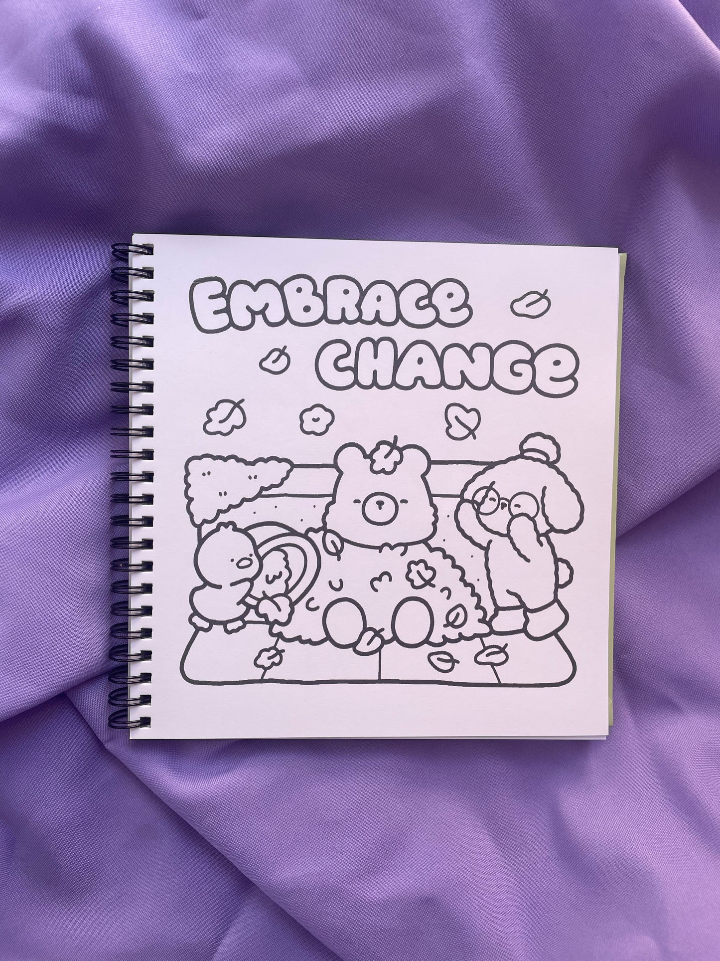 ✨ COZY VIBES – Cute & Comfy Coloring Book ✨