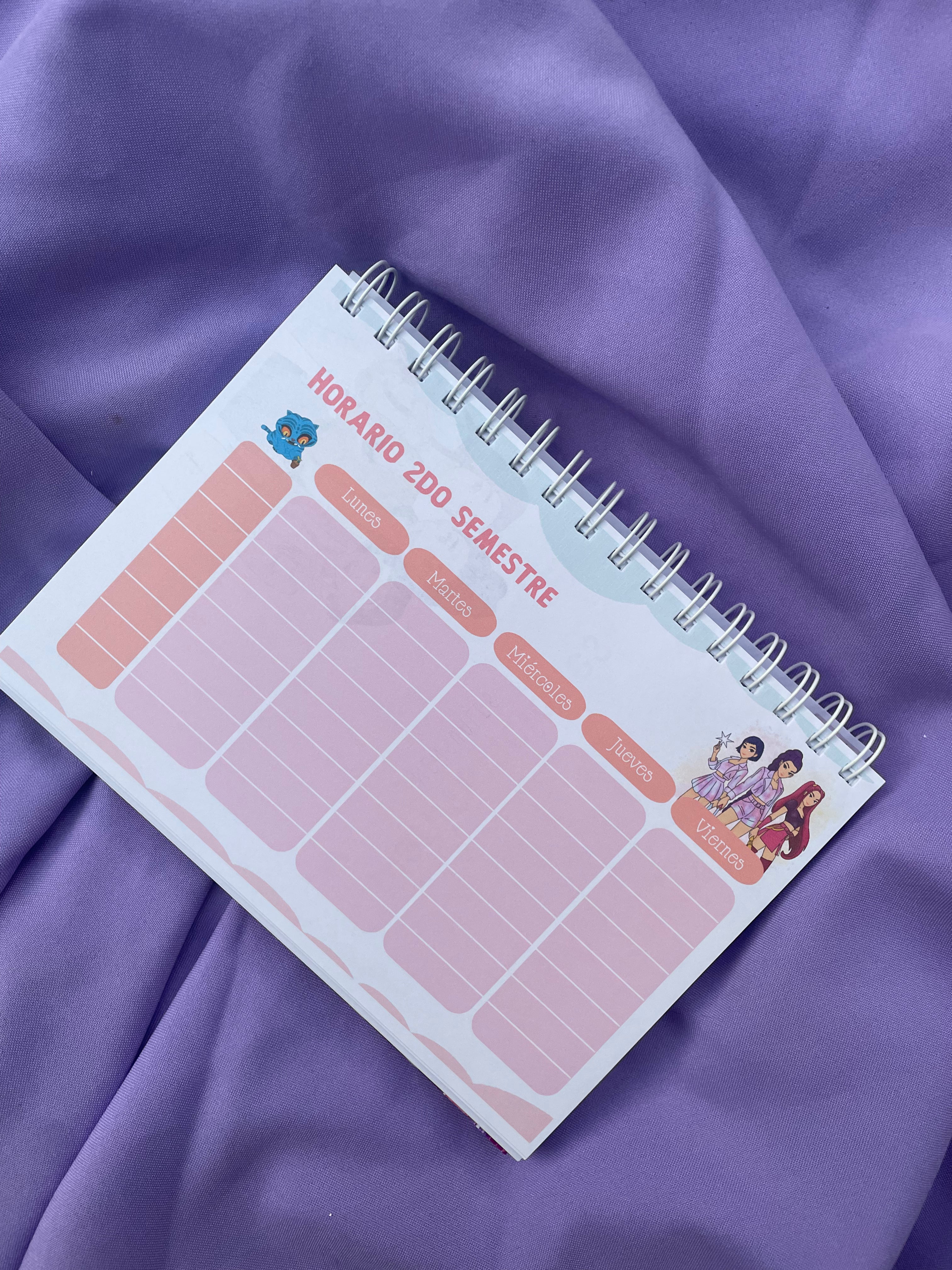 ✨📘 Planner Guerreras K-Pop (Incluye bolsita de regalo) ✨🎁
