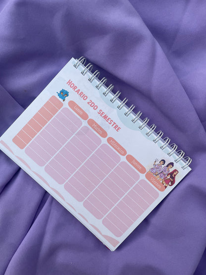 ✨📘 Planner Guerreras K-Pop (Incluye bolsita de regalo) ✨🎁