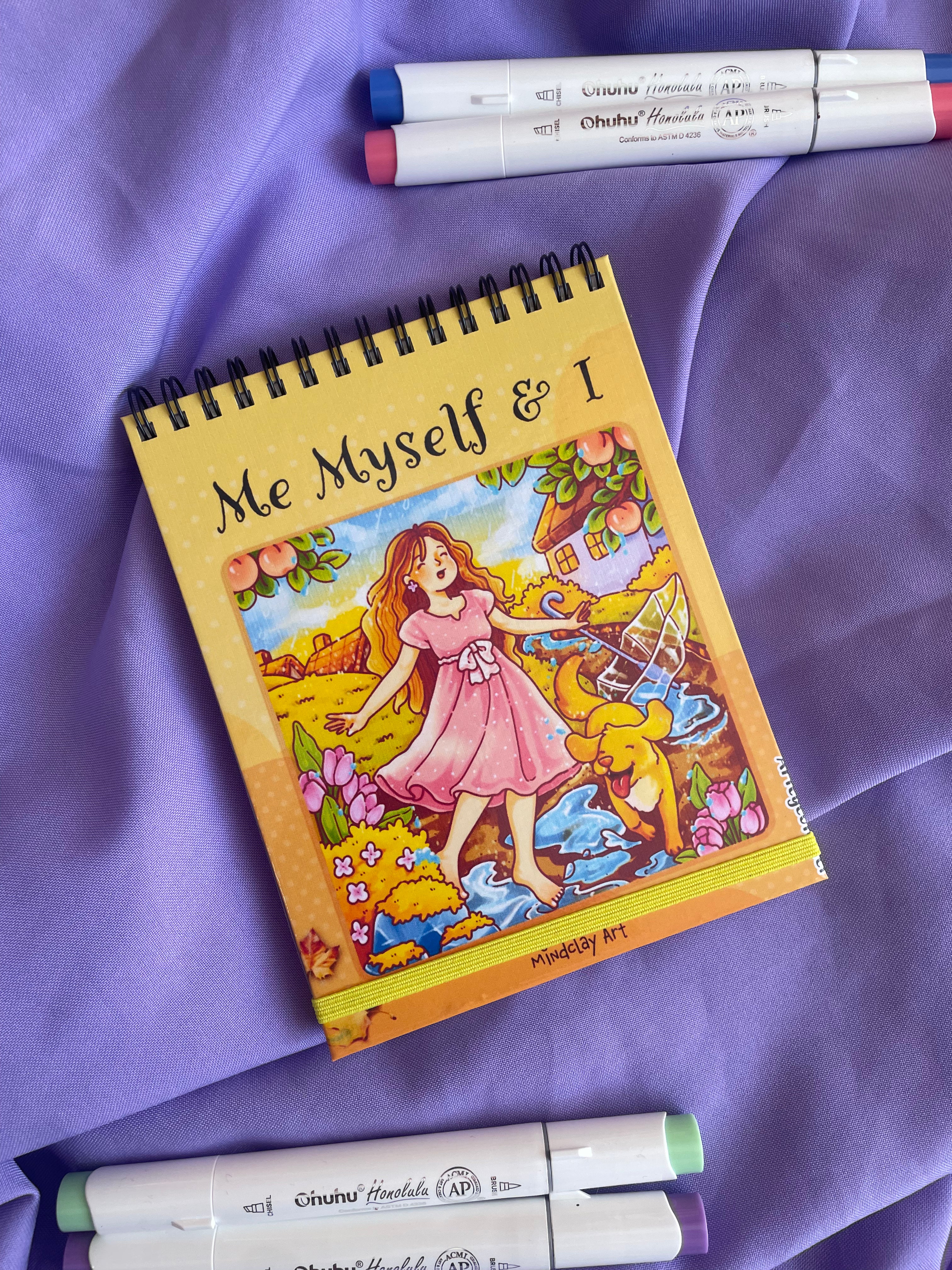 🌼 Me, Myself & I – Pocket Coloring Book