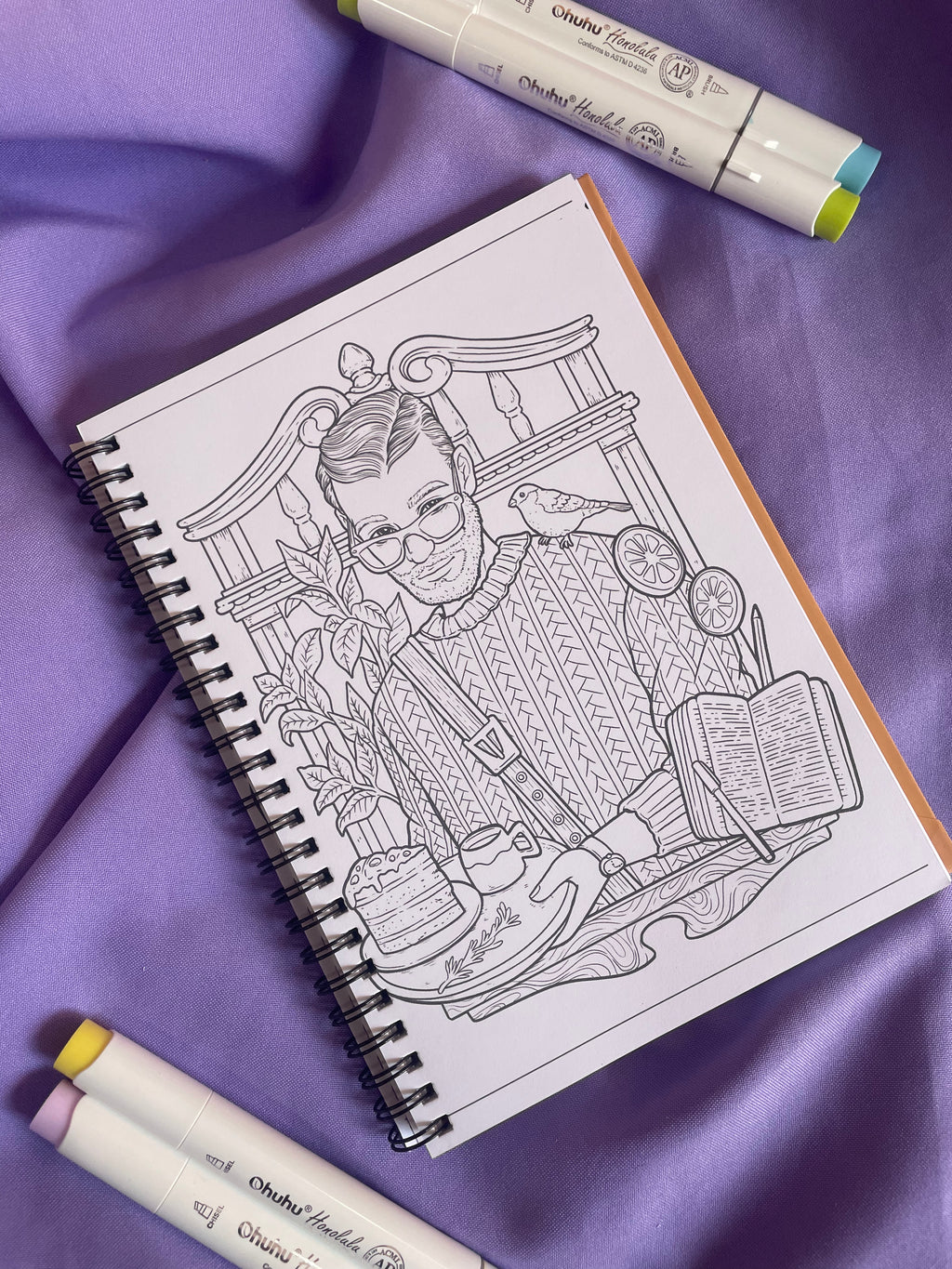 🌈 Find Your Aesthetic – Coloring Book