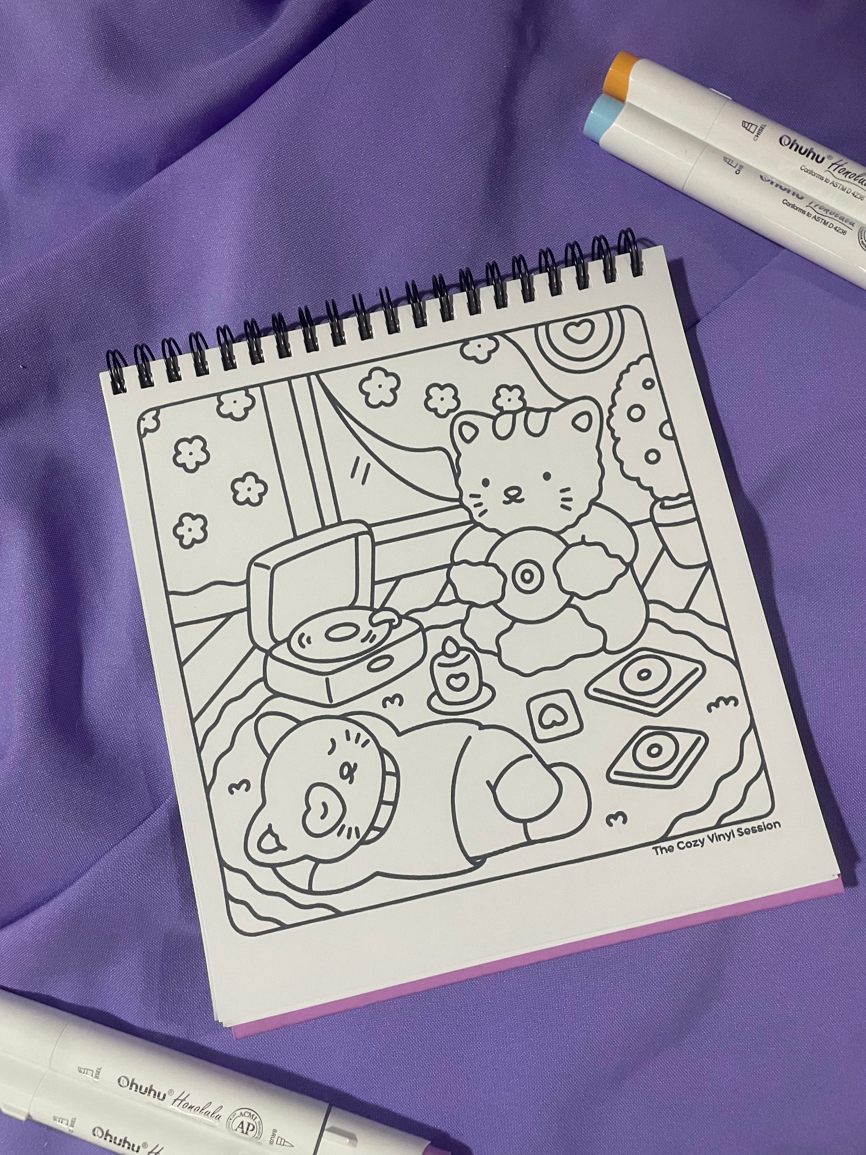 🧶🐾 Eras Fans – Cute & Cozy Coloring Book ✨👗