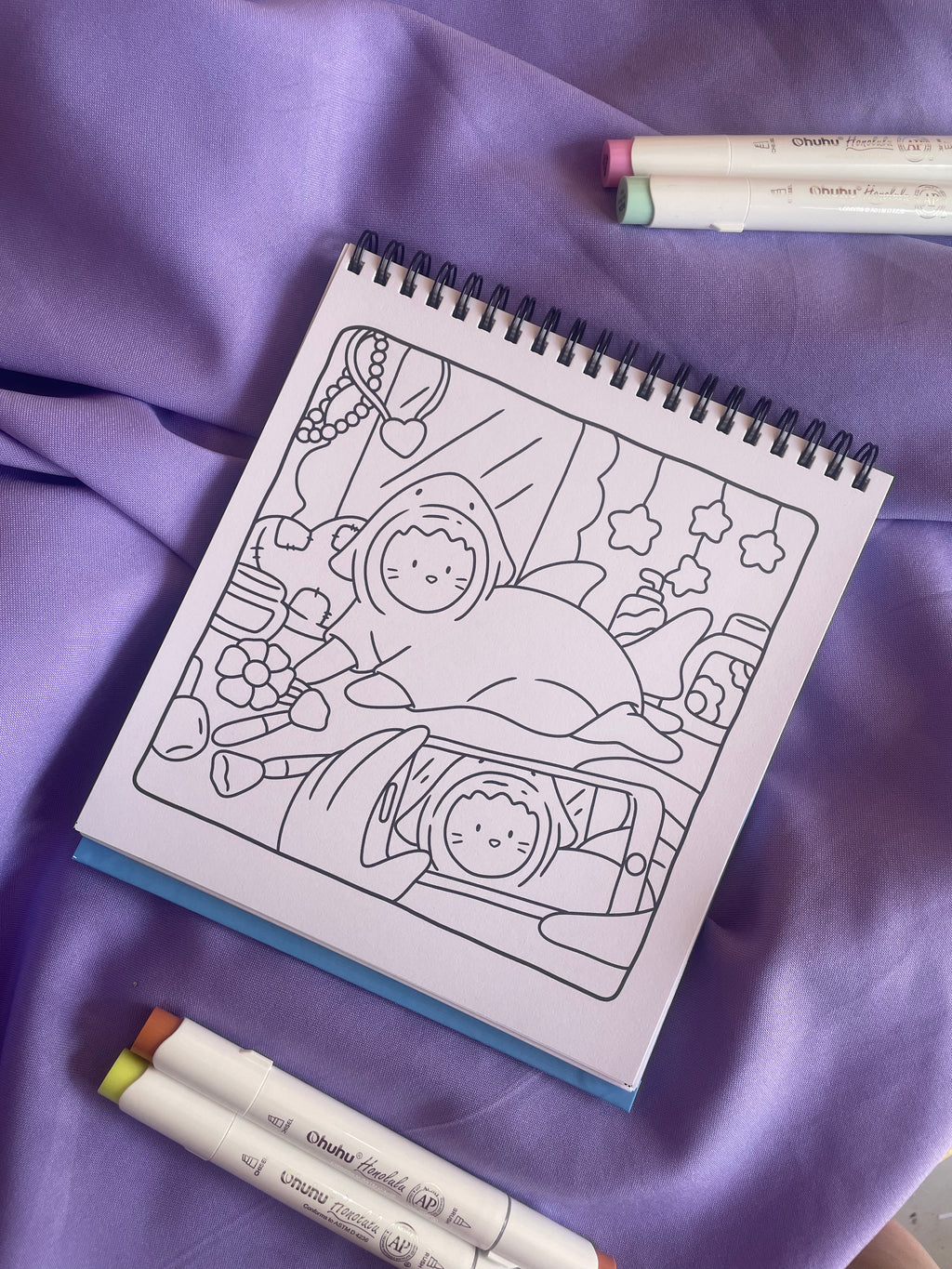 🚐🐱 CAT BESTIE – Cute & Cozy Coloring Book 🌈💖