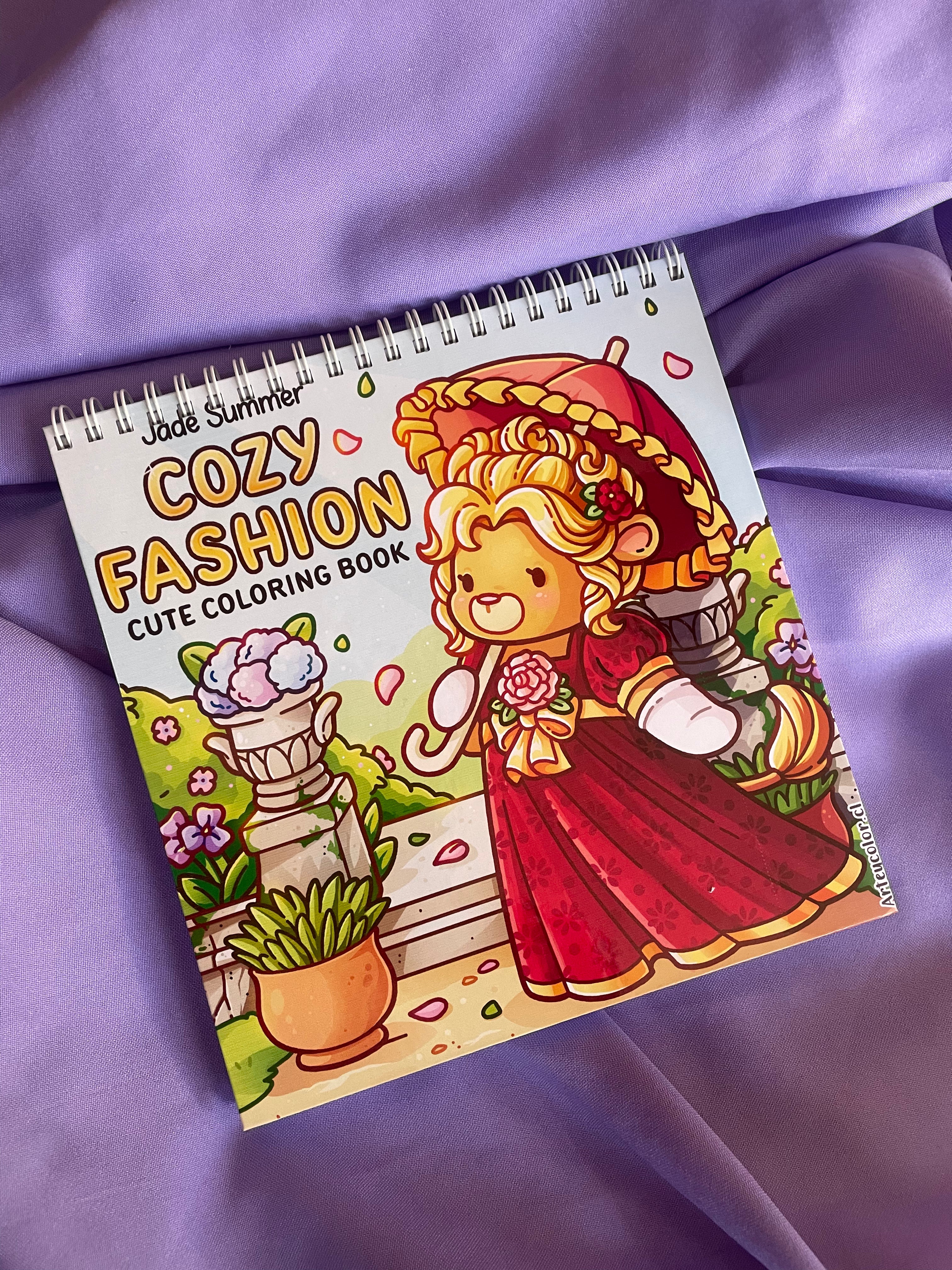 👗✨ Cozy Fashion – Cute Coloring Book