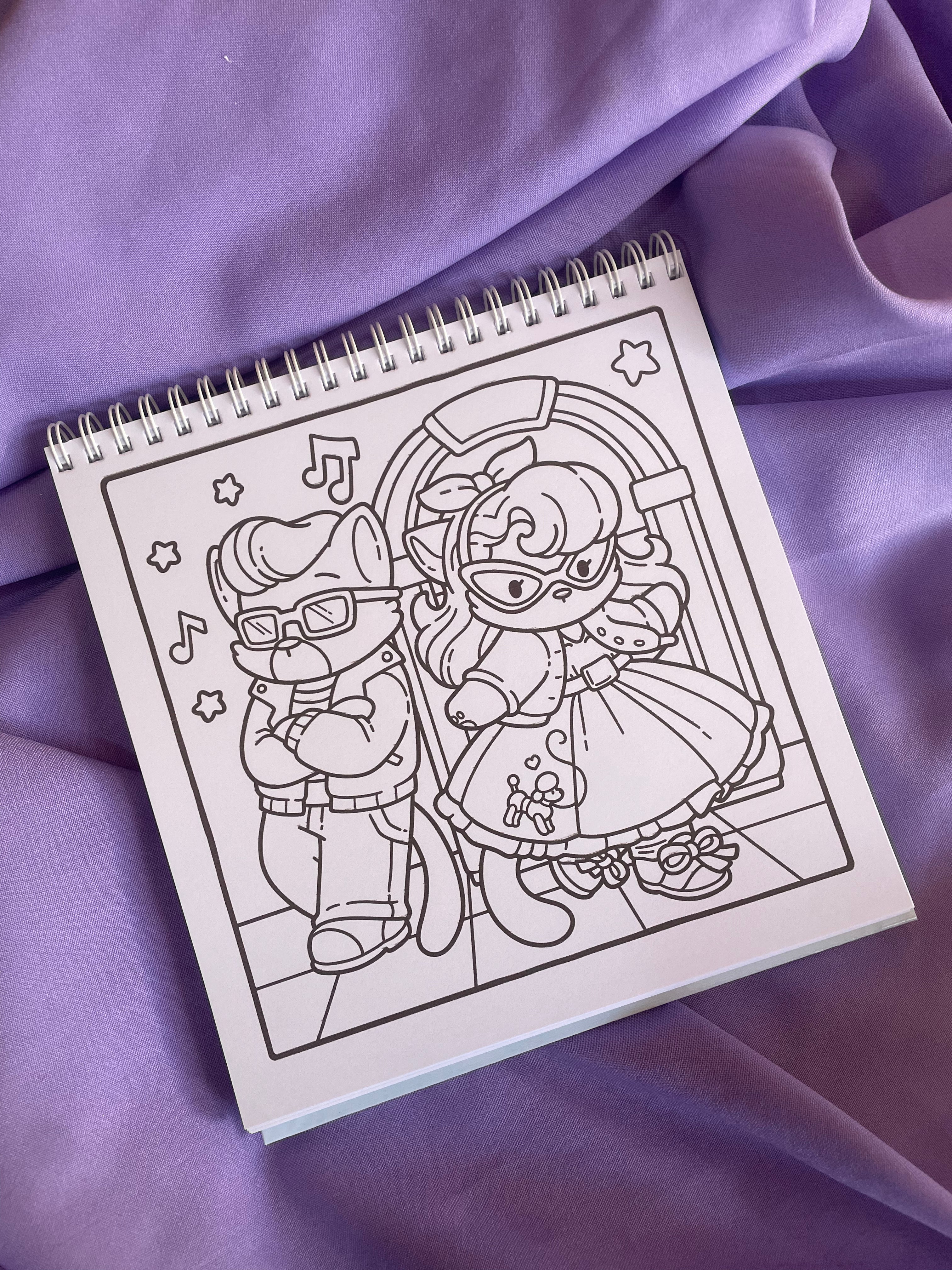 👗✨ Cozy Fashion – Cute Coloring Book
