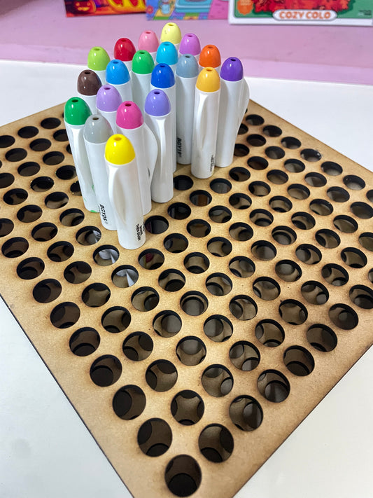 Organizador de Marcadores en MDF | Armado o Kit DIY
