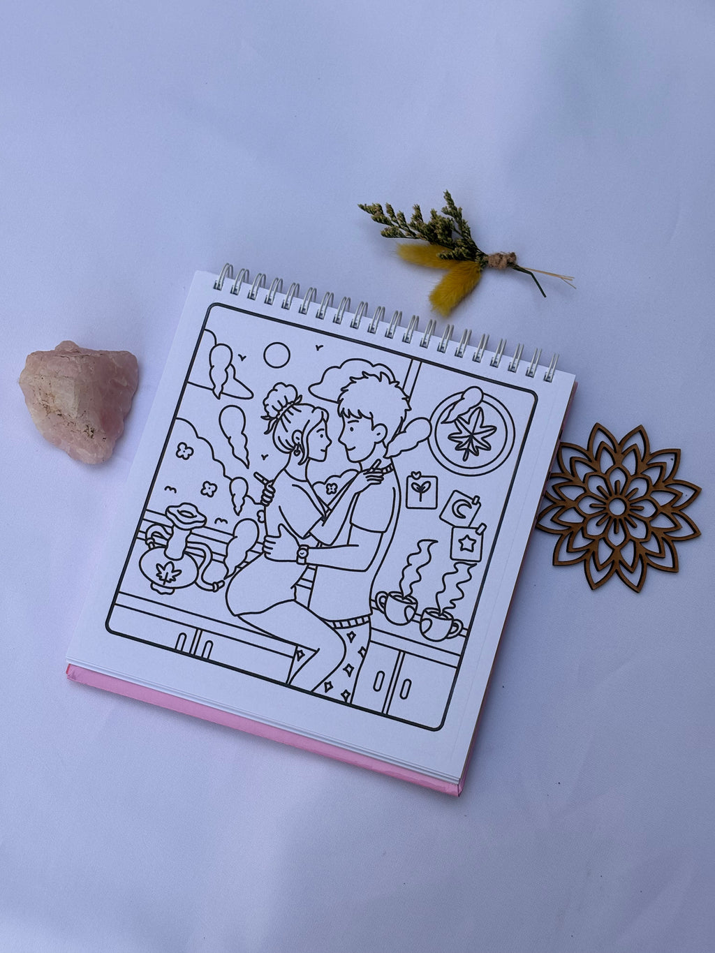 💖🌿 Stoner Love – Sweet and Chill 🛋️✨