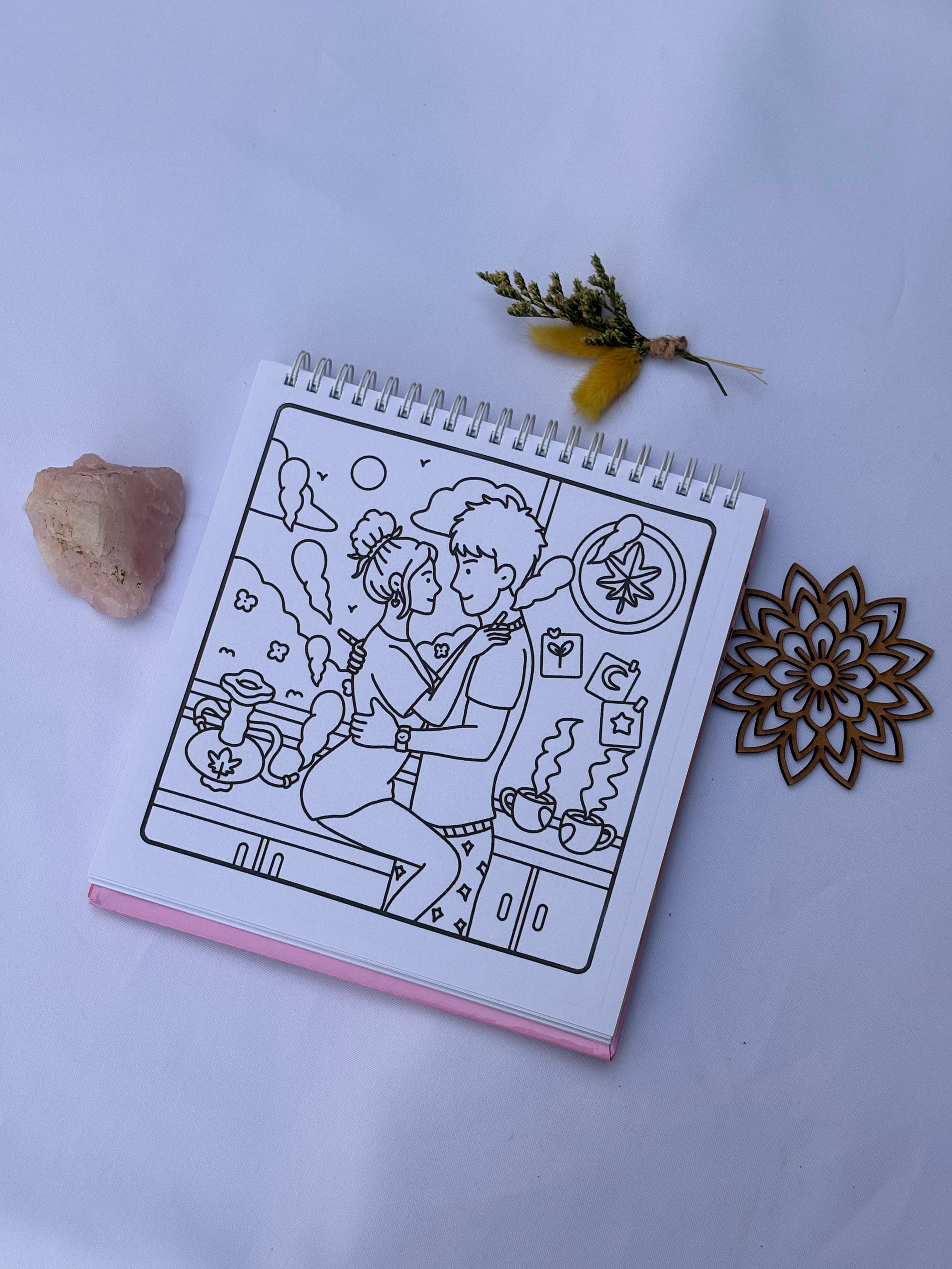 💖🌿 Stoner Love – Sweet and Chill 🛋️✨