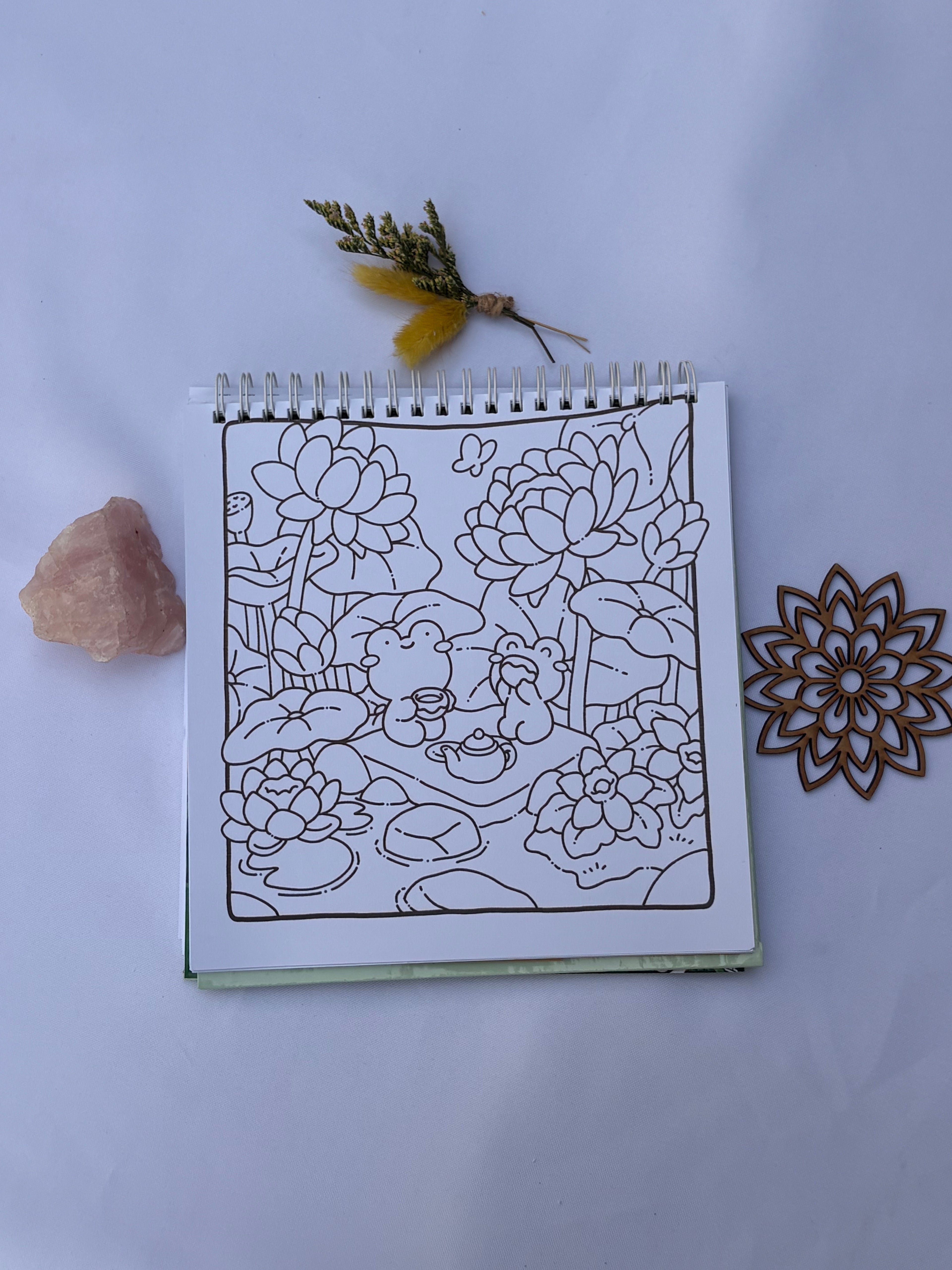 🐸🌸 Froggy Days – Cute & Easy 🍃🍄✨