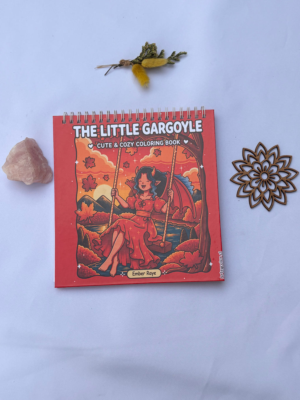 🍂✨ The Little Gargoyle – Cute & Cozy 🦇🍁🕯️