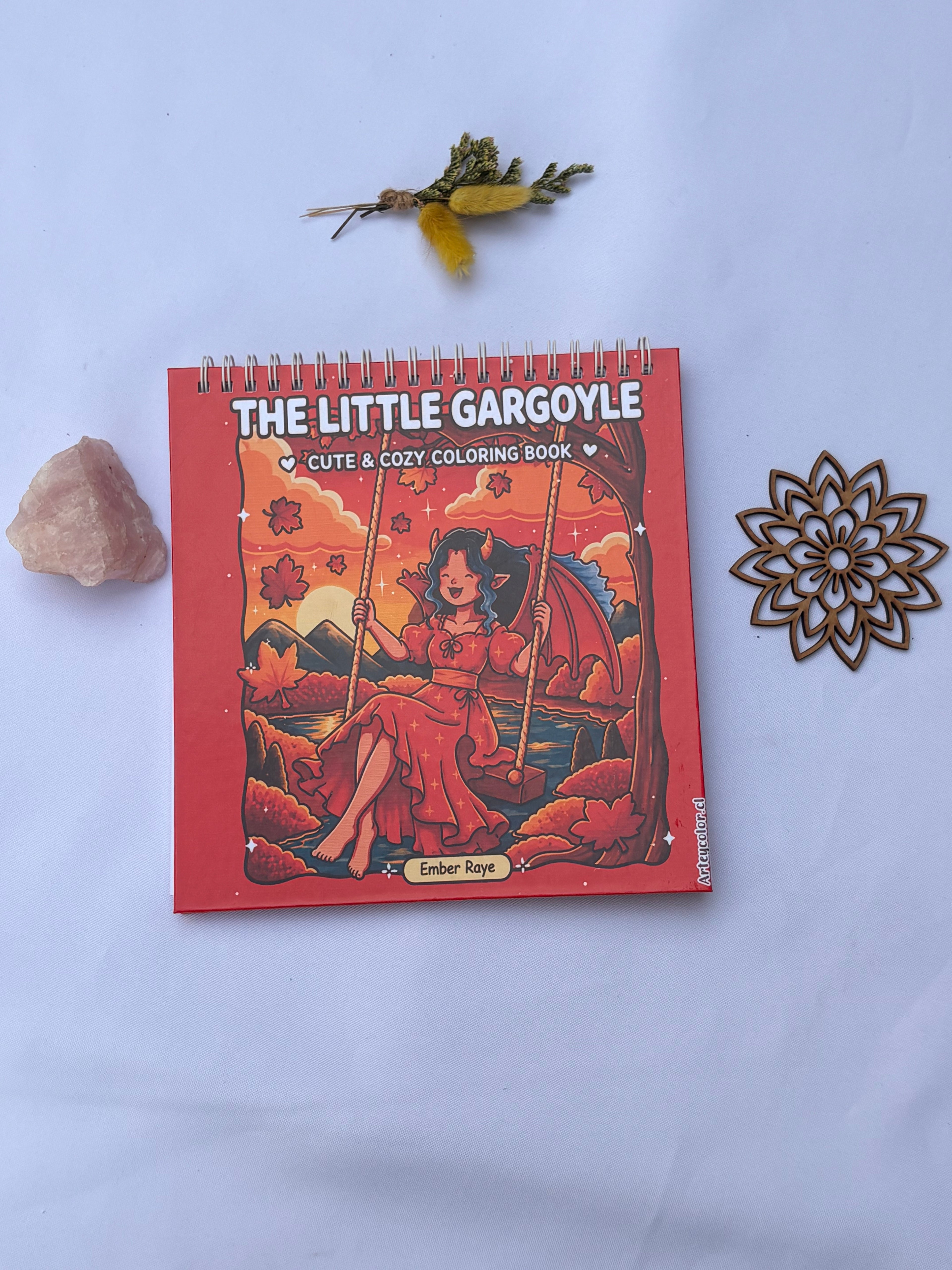 🍂✨ The Little Gargoyle – Cute & Cozy 🦇🍁🕯️