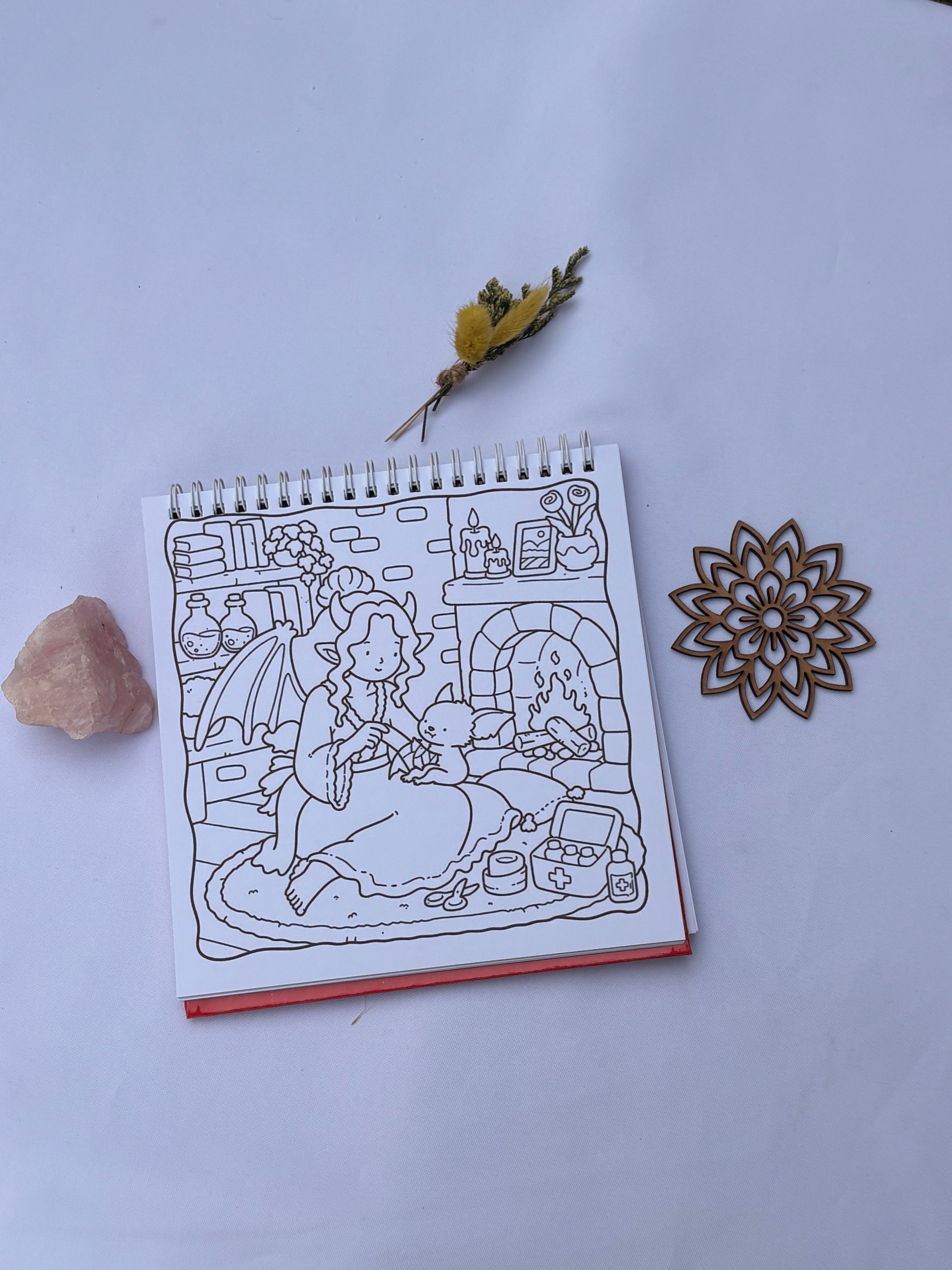 🍂✨ The Little Gargoyle – Cute & Cozy 🦇🍁🕯️