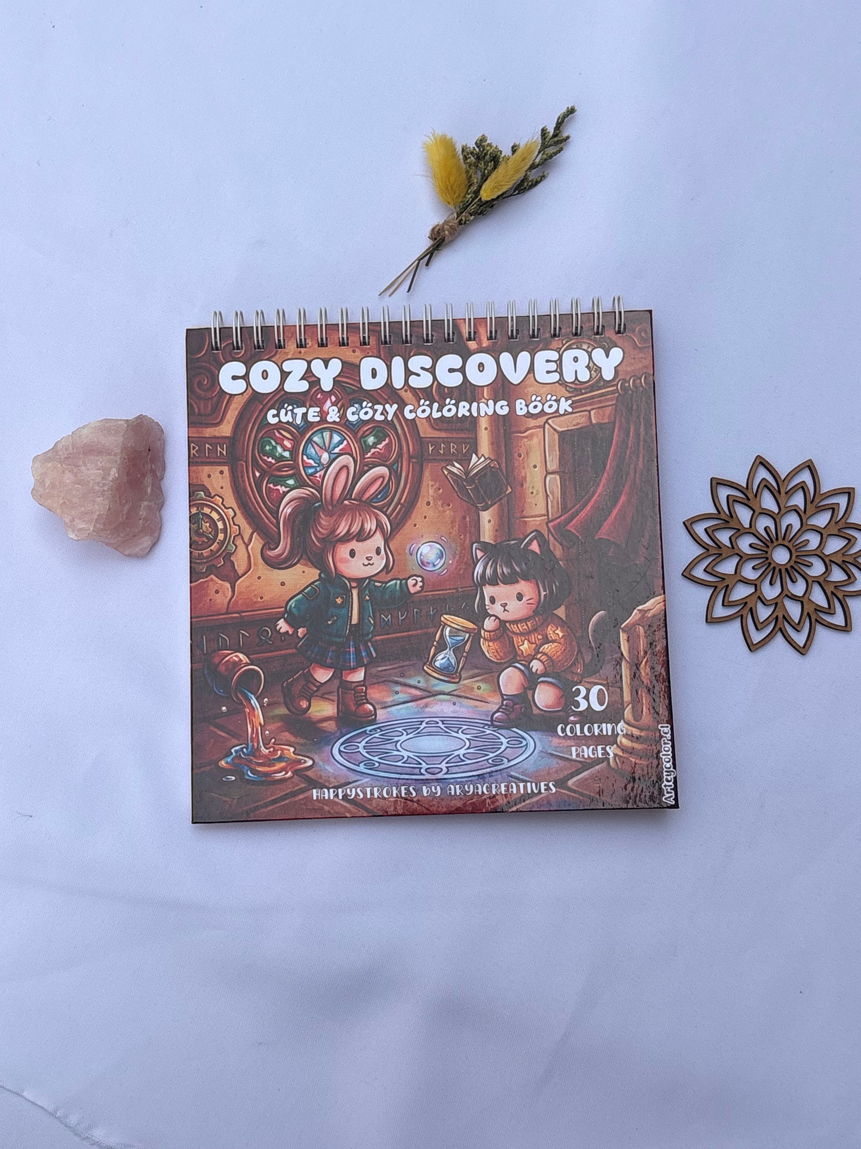 🔮✨ Cozy Discovery – Cute & Cozy 📜⏳🐱