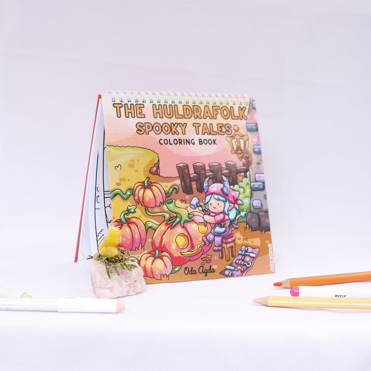 The Huldrafolk Spooky Tales – Coloring Book