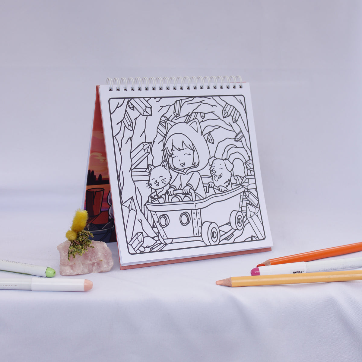 Furry Adventures – Coloring Book