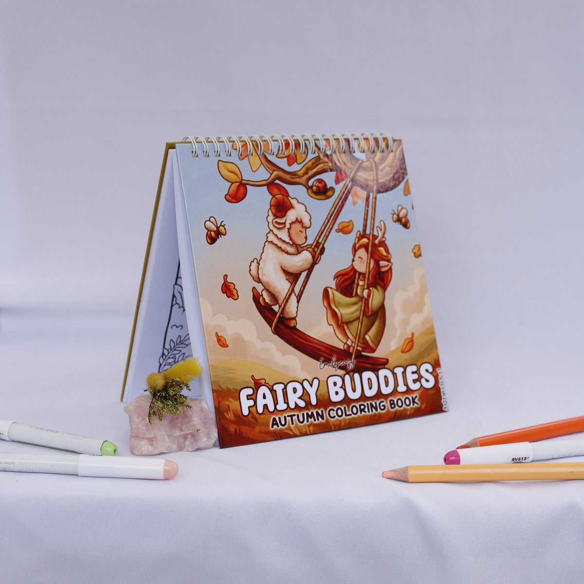 Fairy Buddies Autumn – Coloring Book