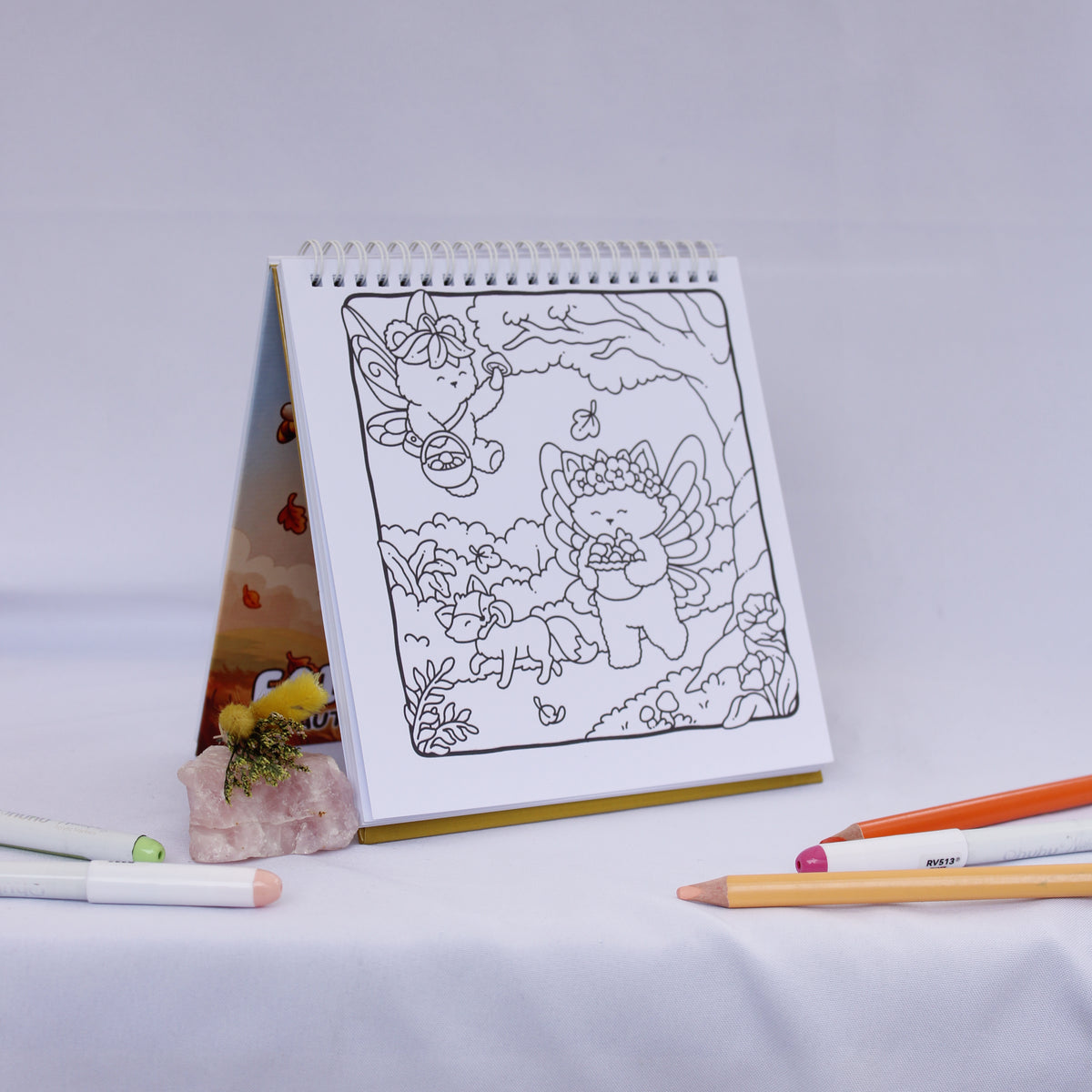 Fairy Buddies Autumn – Coloring Book