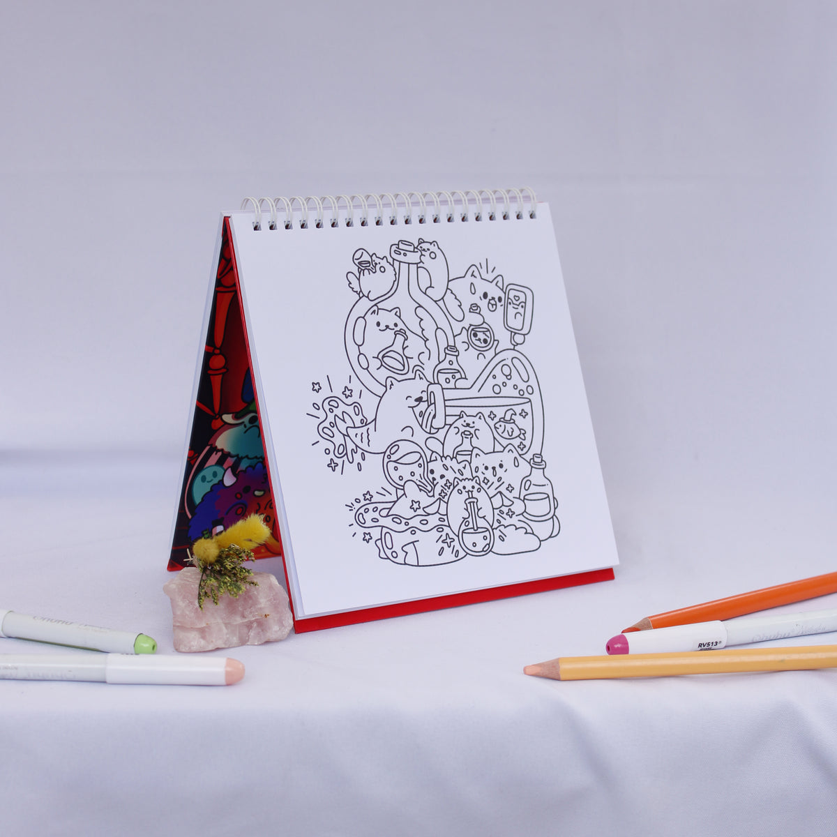 Spooky Stacks – Coloring Book