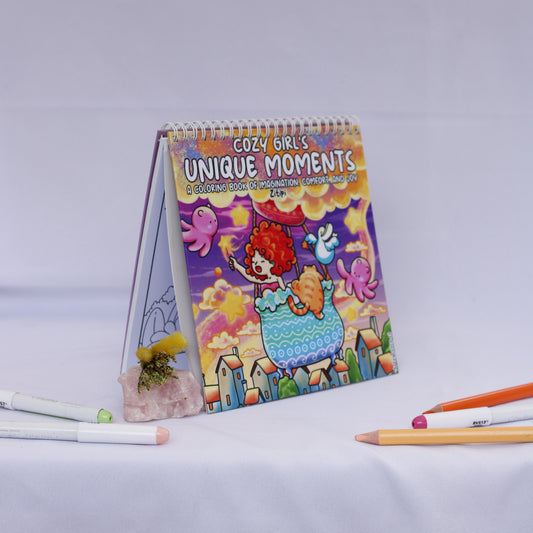 Cozy Girls Unique Moments – Coloring Book
