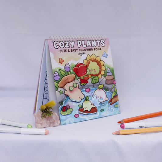 Cozy Plants – Coloring Book
